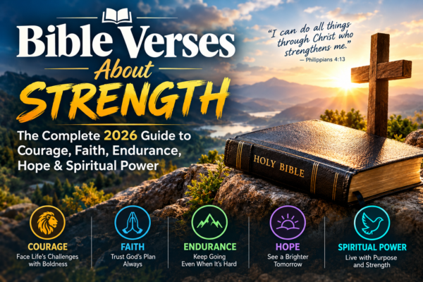 Bible Verses About Strength