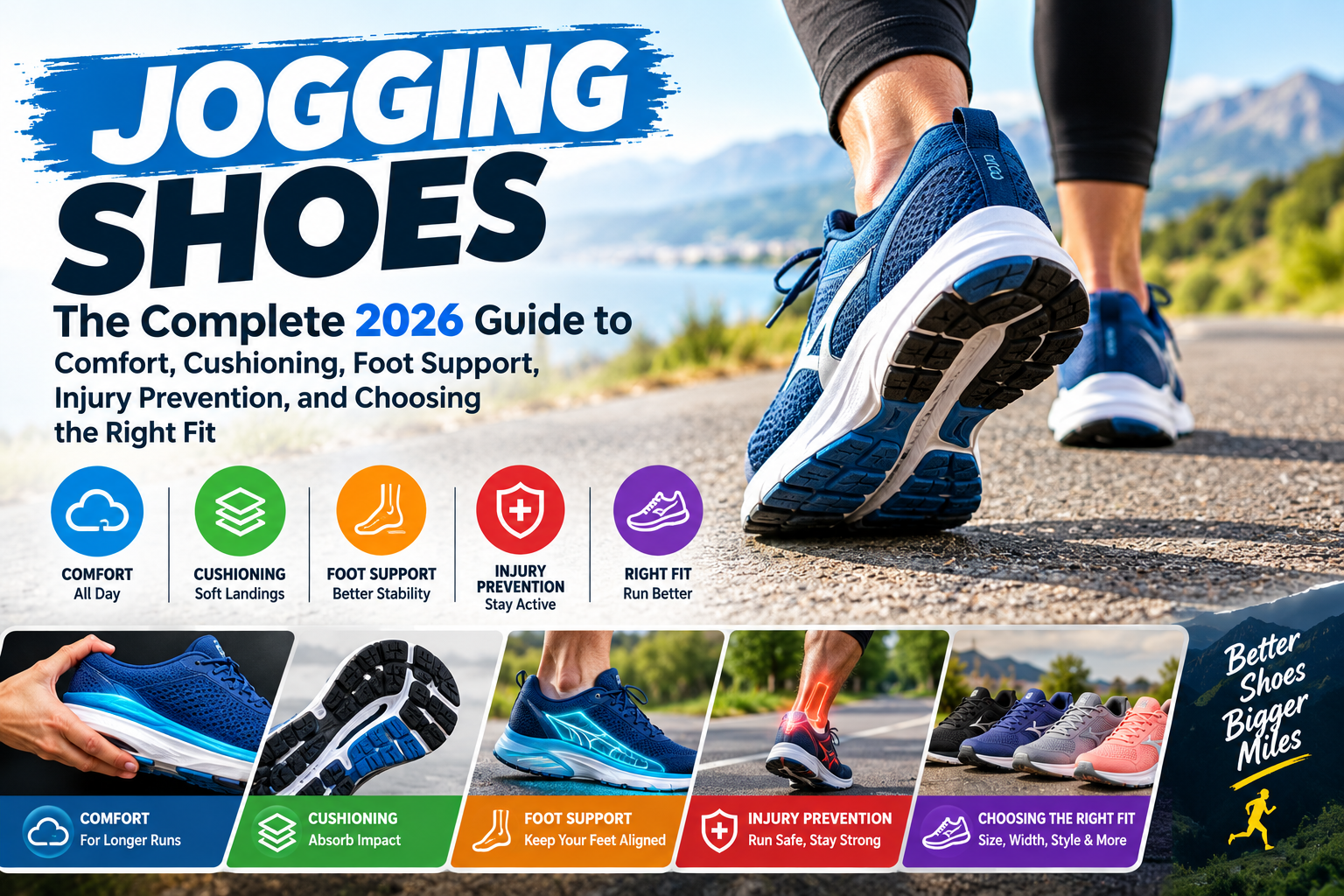 Back Pain Relief Jogging Shoes