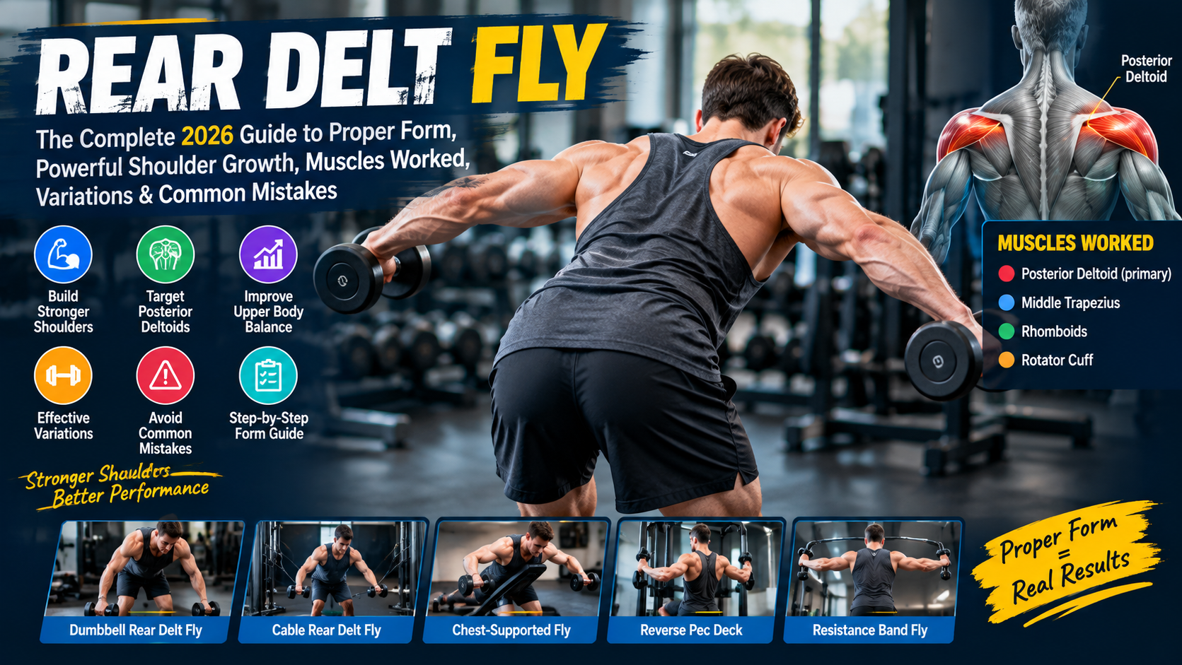 Rear Delt Fly